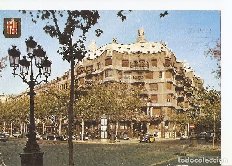 Postkarten: Postal 022486 : La Pedrera. Paseo de Gracia - Barcelona - Varios