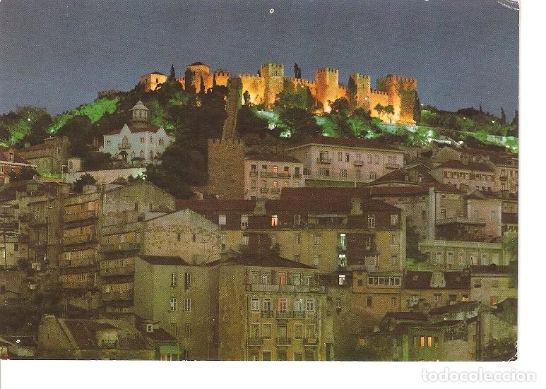 Postais: Postal 022622 : Castelo de S. Jorge, &agrave; noite, Lisboa (Portugal) - Varios