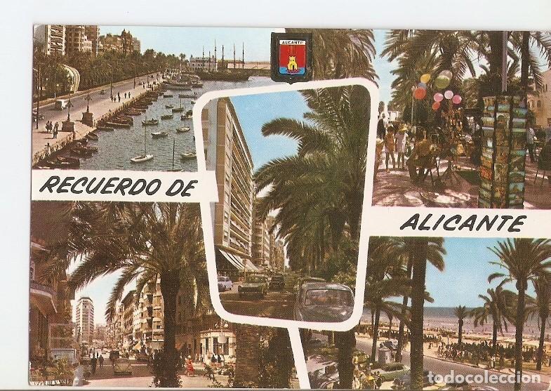 Postais: Postal 022696 : Explanada de Espa&ntilde;a y Puerto, Alicante - Varios