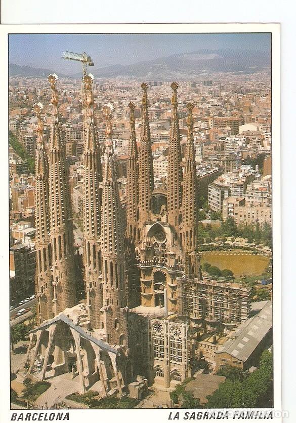 Postais: Postal 022924 : La Sagrada Familia, Barcelona - Varios