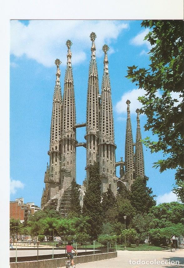 Postais: Postal 022935 : Templo Sagrada Familia, Barcelona - Varios