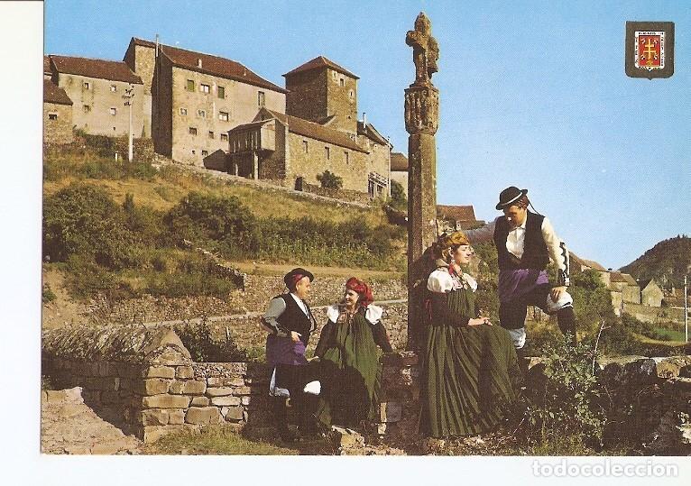 Postais: Postal 022726 : Parejas de Ansotanos en traje tipico, Pirineo Aragones (Huesca) - Varios