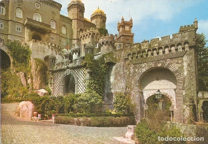 Postcards: Postal 022772 : Porta Arabe, Sintra (Portugal), Palacion Nacional da Pena - Varios