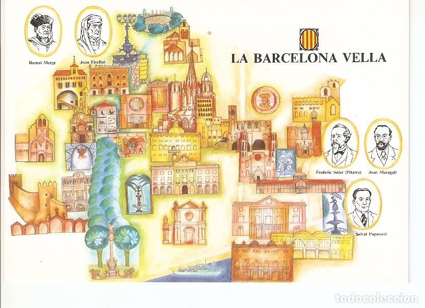 Postkarten: Postal 023237 : La Barcelona Vella - Varios