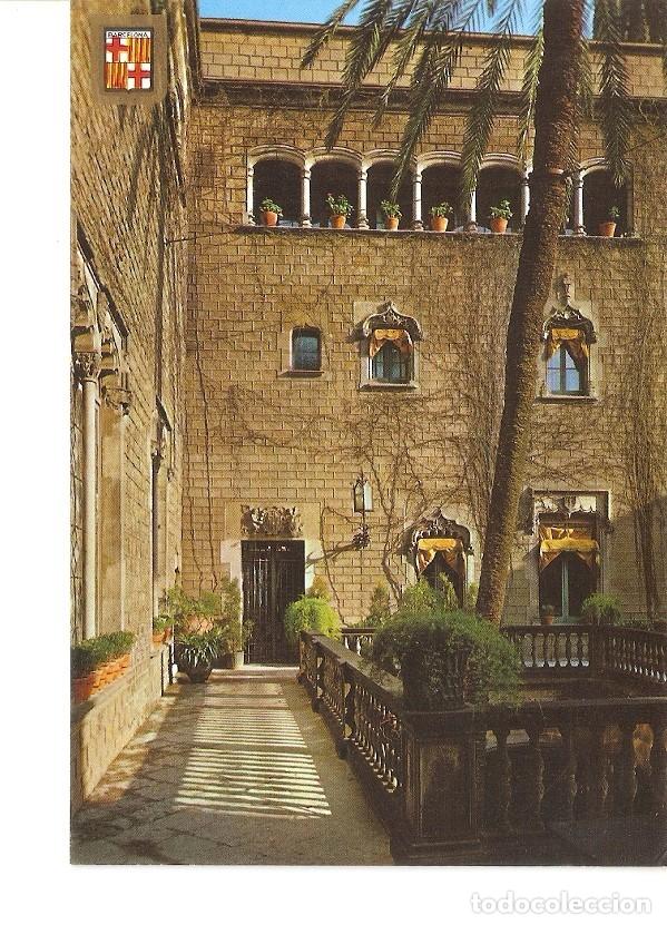 Cartes Postales: Postal 022928 : Patio de la Casa del Arcediano, Barri Gotic, Barcelona - Varios