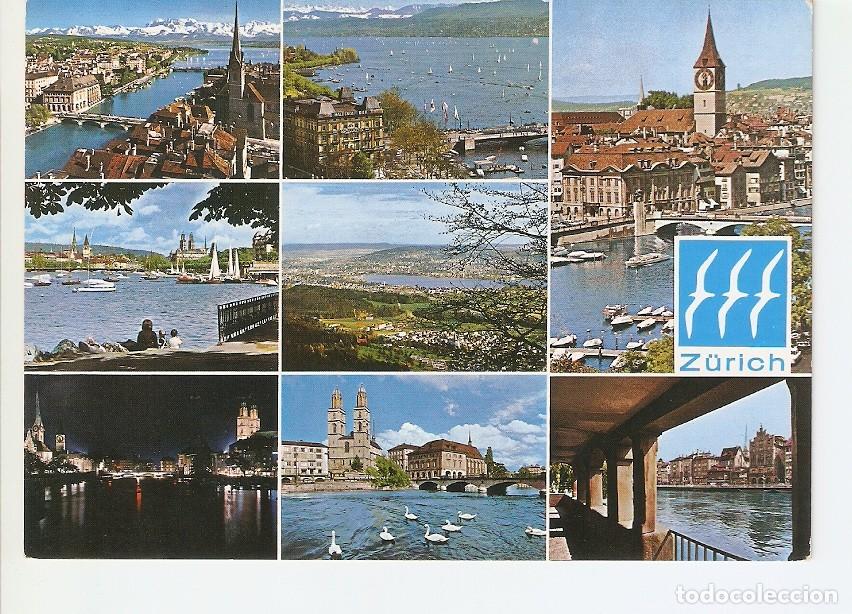 Postkarten: Postal 023301 : Z&uuml;rich - Varios
