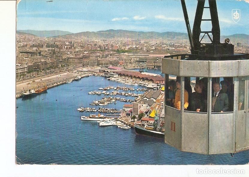 Cartes Postales: Postal 023311 : El puerto desde el transbordador, Barcelona - Varios