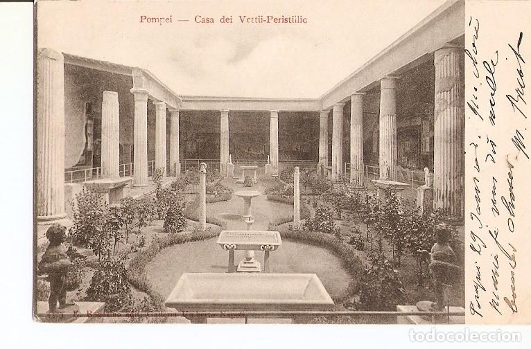 Postcards: Postal 023092 : Pompei - Casa dei Vettii-Peristilic - Varios