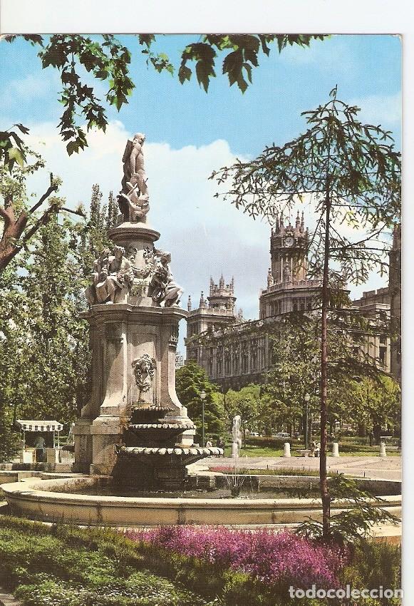 Postkarten: Postal 022957 : Fuente de las Conchas, Salon del Prado, Madrid - Varios