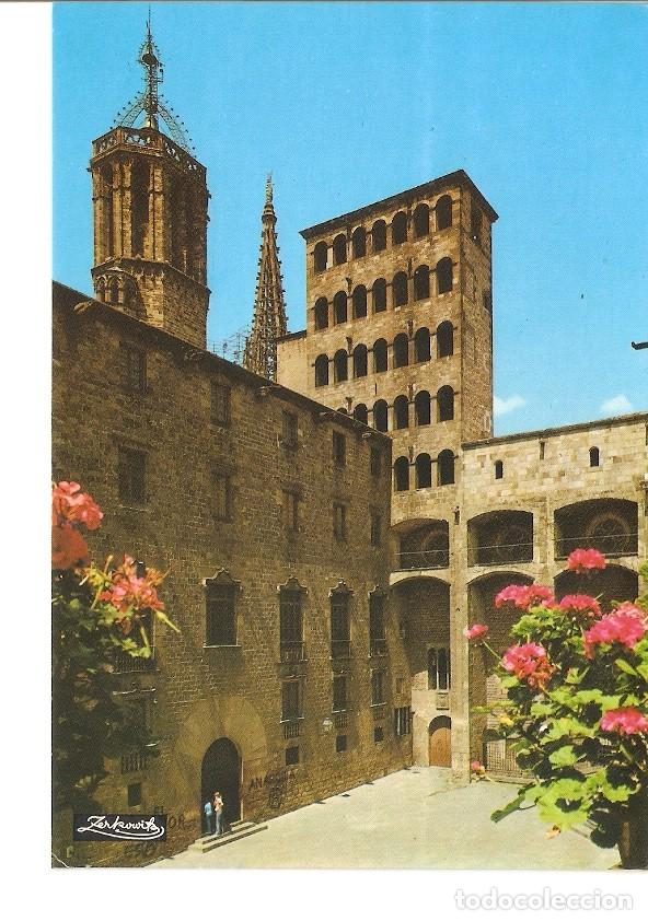 Cartoline: Postal 023355 : Plaza del Rey, Barcelona - Varios