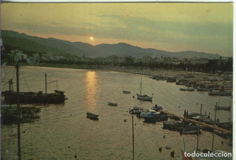 Cartes Postales: Postal 001123: Atardecer en Sant Feliu de Guixols, costa brava, Gerona - Varios