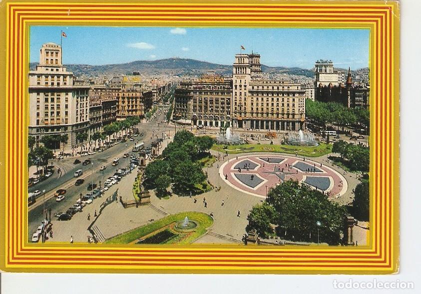 Postkarten: Postal 023291 : Plaza Catalu&ntilde;a, Barcelona - Varios