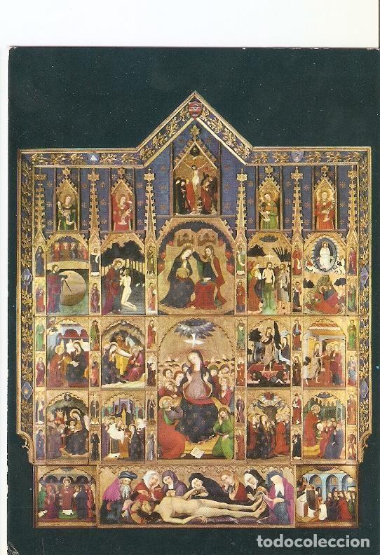 Postcards: Postal 021008 : Retablo del Sant Esperit, Seo Basilica - Manresa - Varios