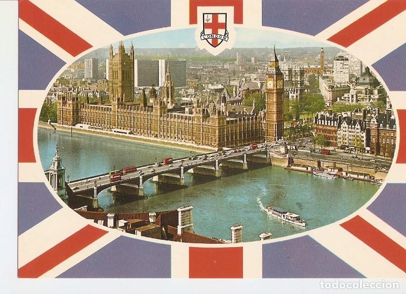 Postales: Postal 026621 : The Houses of Parliament and Westminster Bridge, London - Varios