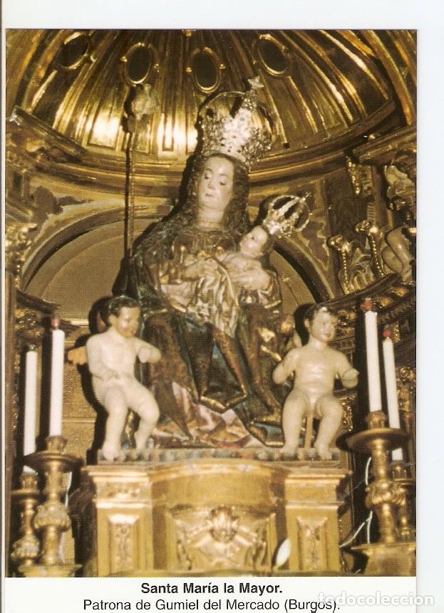 Cartoline: Postal 026692 : Santa Maria la Mayor, Patrona de Gumiel del Mercado (Burgos) - Varios