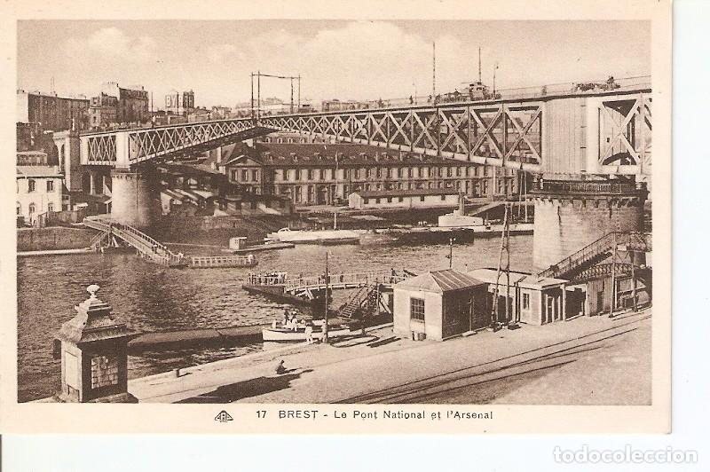 Postais: Postal 026970 : Brest - Le Pont National et lArsenal - Varios