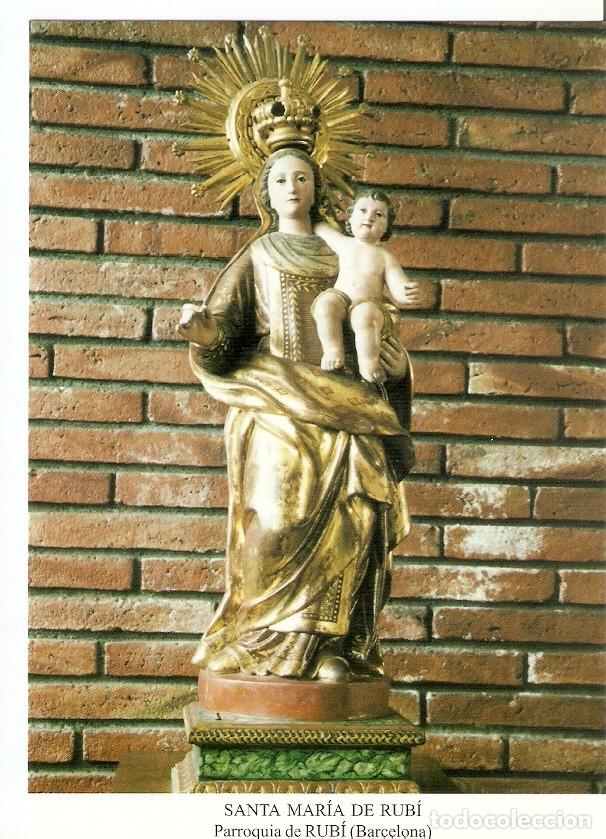 Postales: Postal 026664 : Santa Maria de Rubi, Parroquia de Rubi (Barcelona) - Varios