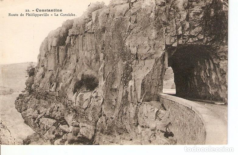 Postales: Postal 027010 : Constantine, Route de Phillippeville, La Corniche - Varios - Foto 1