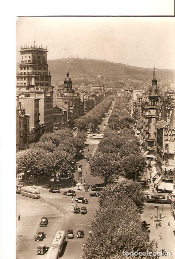 Postales: Postal 027321 : Paseo de Gracia, Barcelona - Varios