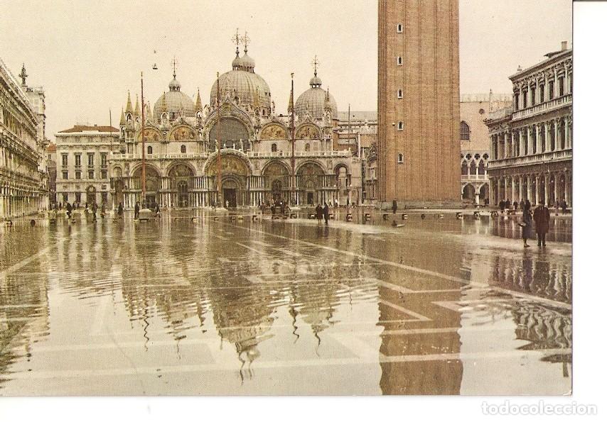 Postkarten: Postal 027596 : Venezia, Piazza S. Marco con acqua alta - Varios