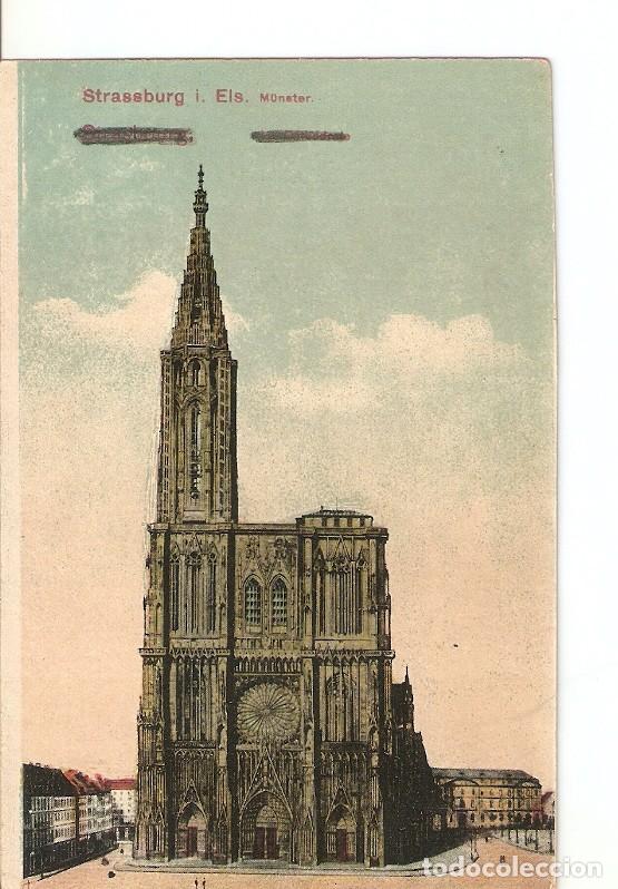 Cartoline: Postal 027385 : Strassburg i. Els. M&uuml;nster - Varios