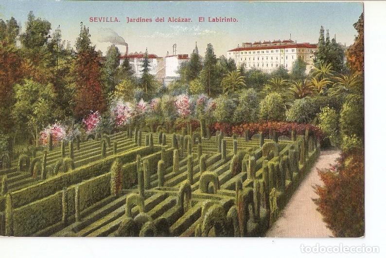 Postkarten: Postal 027450 : Sevilla. Jardines del Alcazar. El Laberinto - Varios