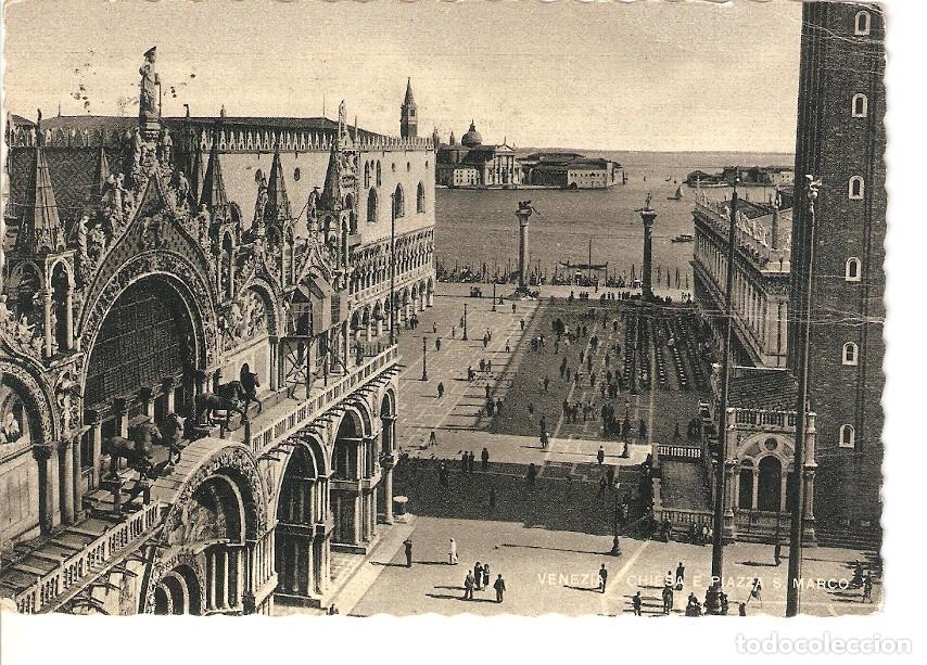 Postcards: Postal 027866 : Venezia , Chiesa e Piazza S. Marco - Varios