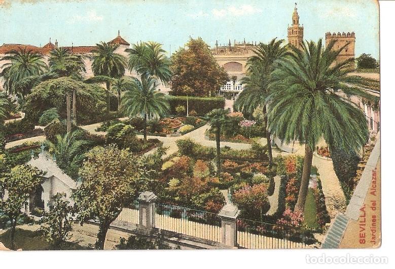 Postais: Postal 027453 : Sevilla, Jardines del Alcazar - Varios