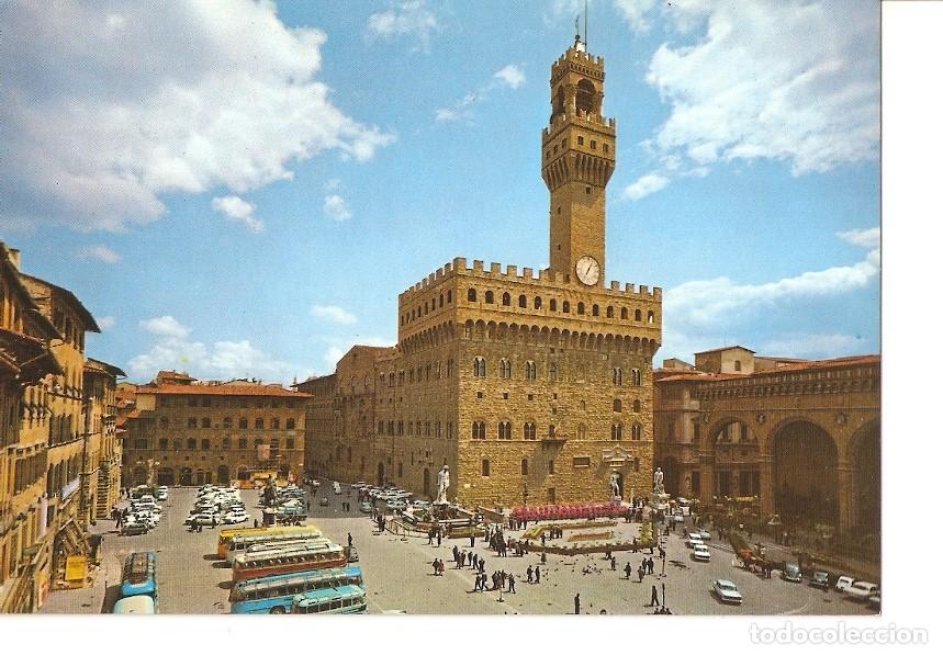 Postales: Postal 027593 : Firenze, Piazza della Signoria - Varios