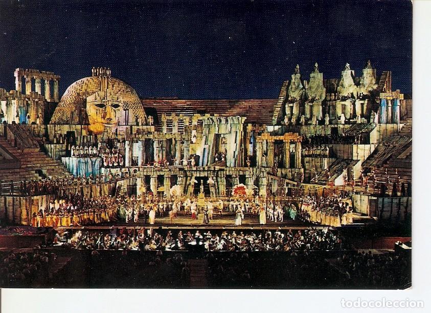 Postkarten: Postal 027605 : Verona, Opera season - Aida - Varios