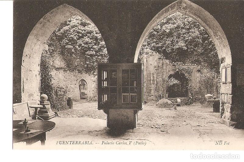 Postkarten: Postal 027470 : Fuenterrabia - Palacio Carlos V (Patio) - Varios