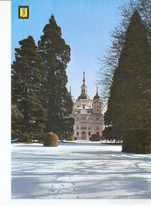 Postales: Postal 027558 : La Granja de San Ildefonso (Segovia). La Colegiata - Varios