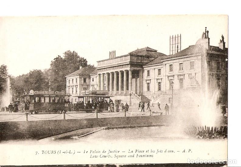 Cartoline: Postal 027708 : Tours - Le Palais de Justice - Varios