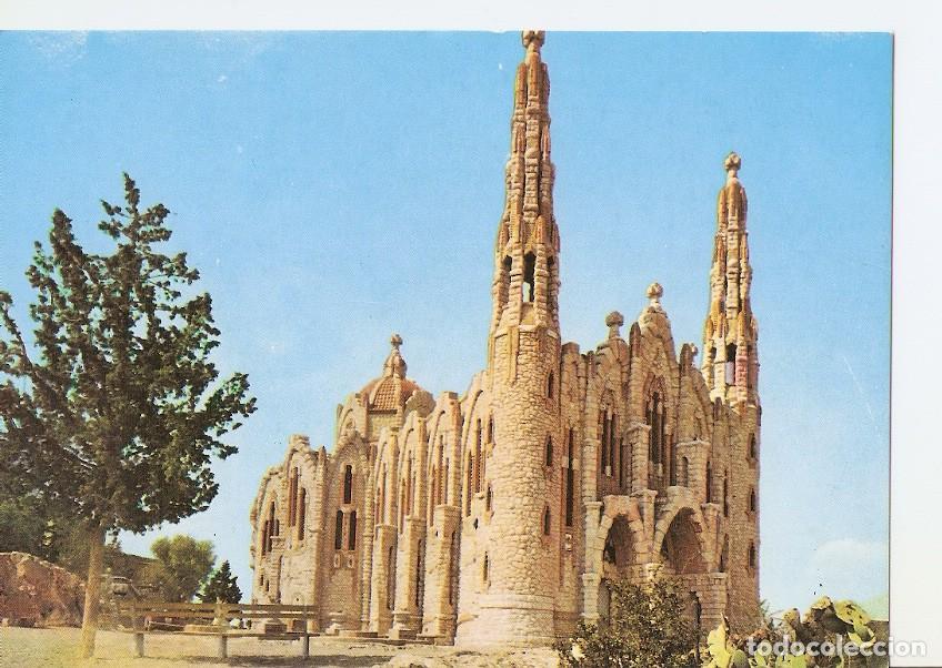 Postcards: Postal 027752 : Novelda (Alicante), Fachada principal del Santuario Santa Maria Magdalena - Varios