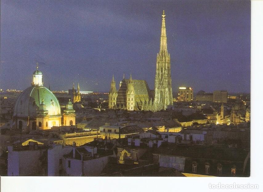 Postkarten: Postal 027774 : Vienna (Austria), Panorama mit Stepahnsdom - Varios