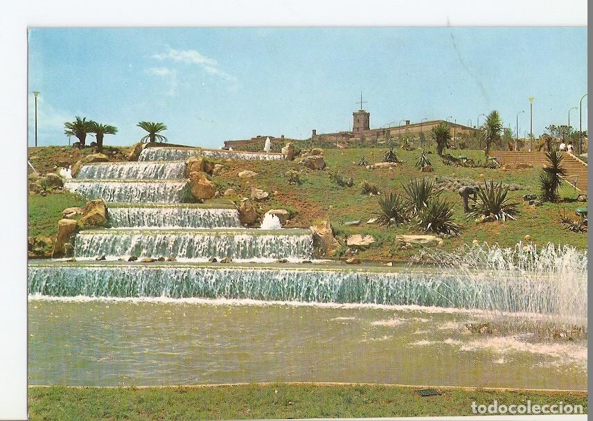 Cartoline: Postal 027797 : Fuente y Castillo de Montjuich, Barcelona - Varios