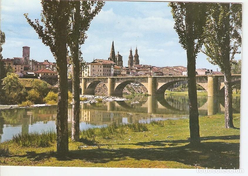 Cartes Postales: Postal 028022 : Logro&ntilde;o. Puente de piedra sobre el Ebro - Varios