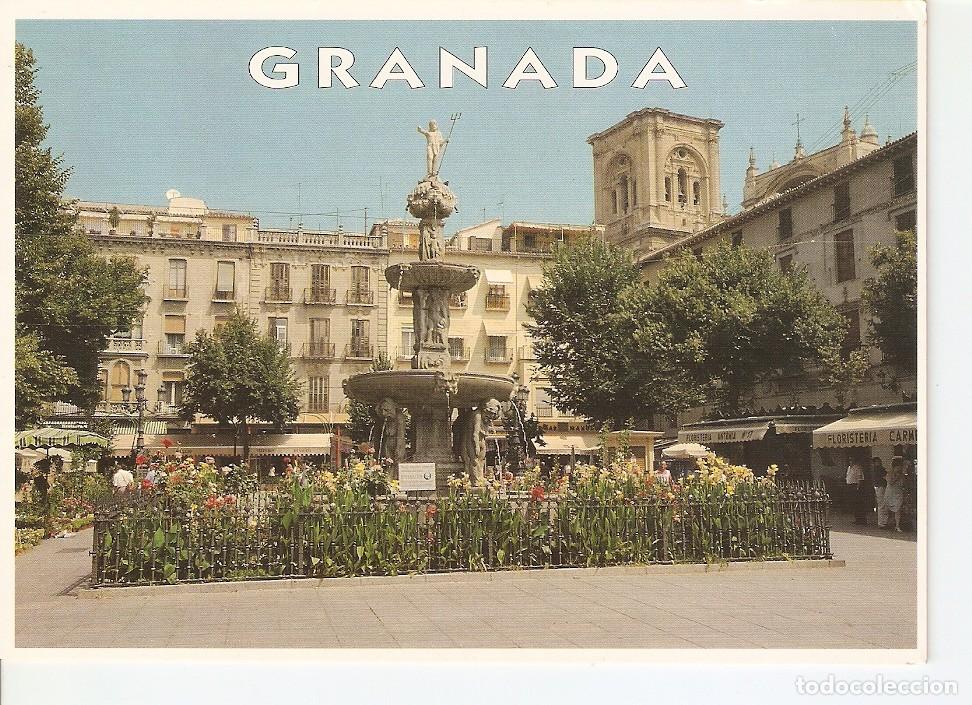 Postkarten: Postal 027903 : Plaza de Bib-rambla, Granada (Espa&ntilde;a) - Varios