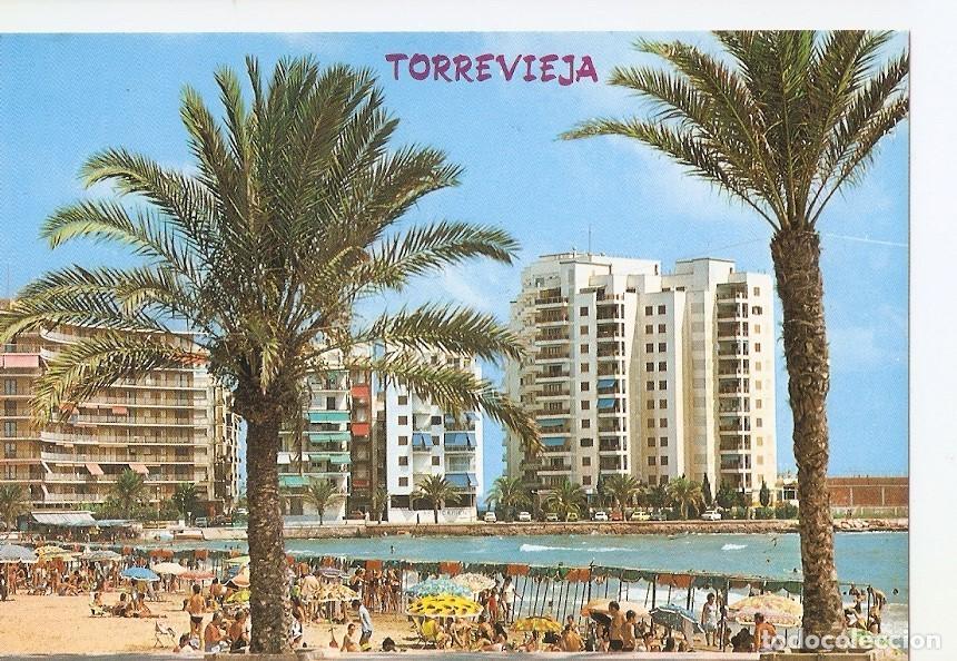 Postkarten: Postal 028417 : Torrevieja (Alicante), Playa del Cura - Varios