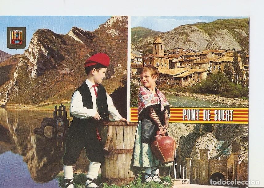 Postkarten: Postal 028474 : Pirineu Catala (Lleida), Vall Ribagor&ccedil;ana. Pont de Suert - Varios