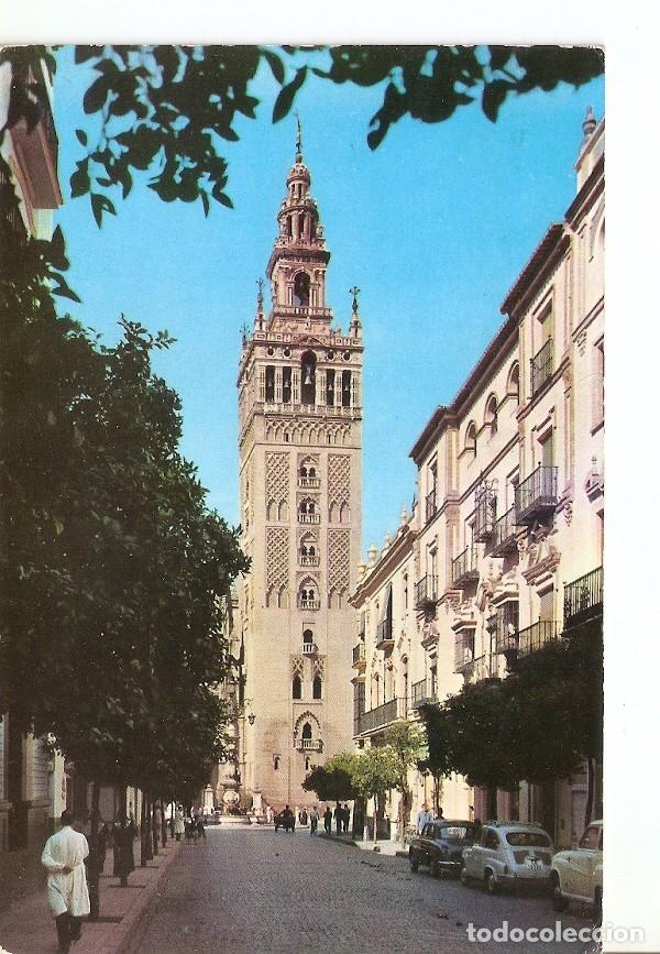 Cartoline: Postal 028504 : Sevilla, La Giralda desde la calle Mateo Gago - Varios