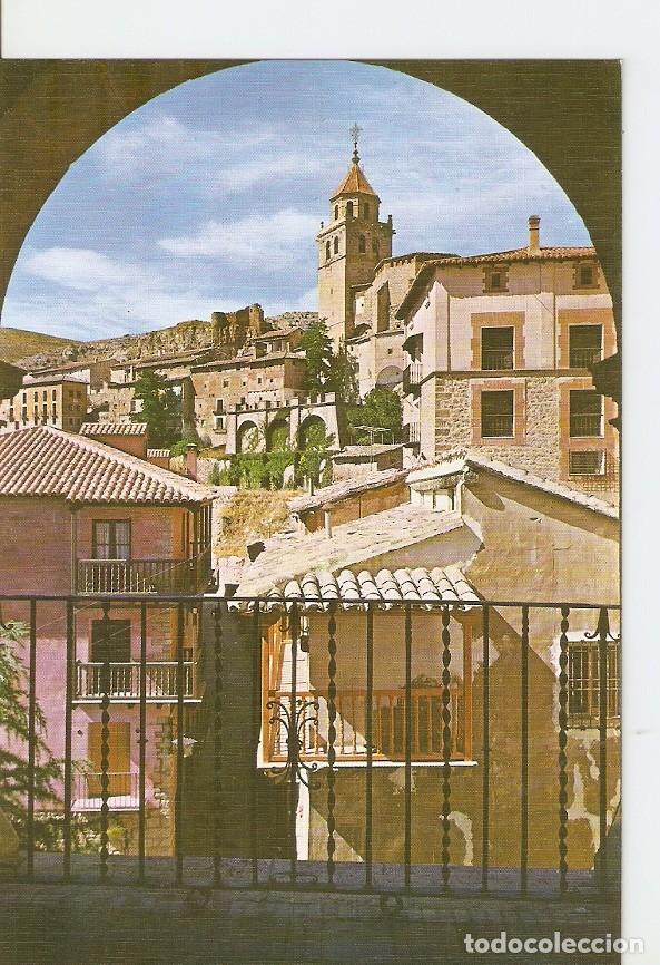 Postales: Postal 028085 : Albarracin (Teruel), Vista parcial y torre Catedral - Varios