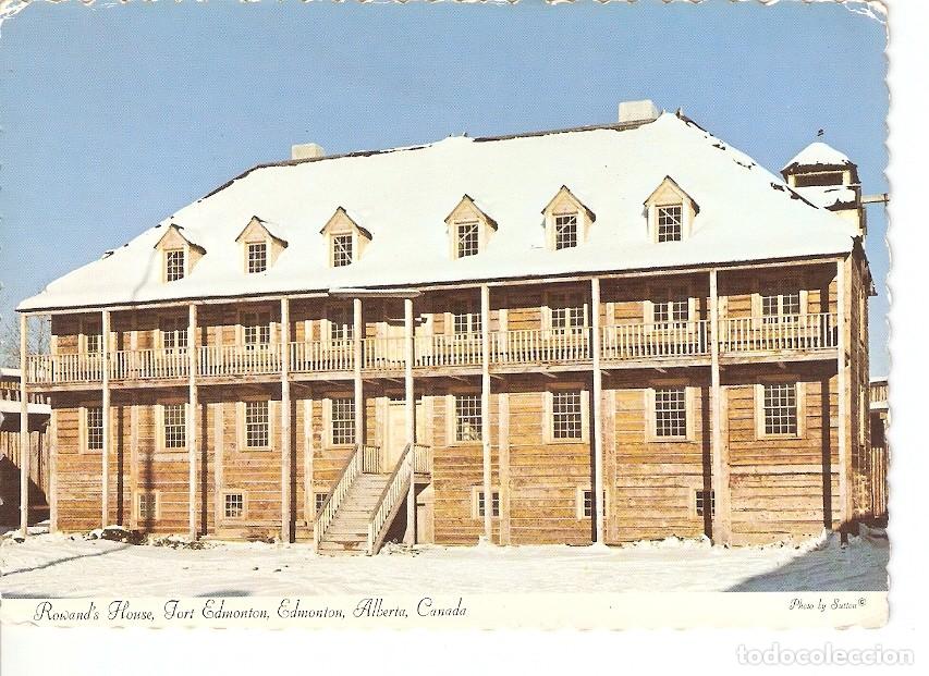Postkarten: Postal 028558 : Rowands House, Fort Edmonton, Edmonton, Alberta, Canada - Varios