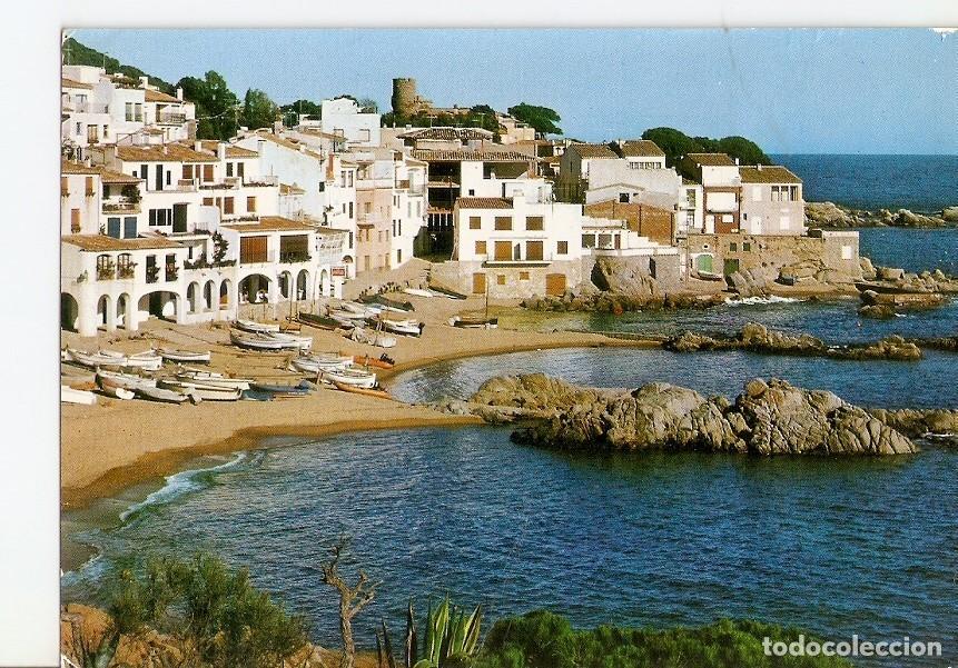Postais: Postal 028127 : Calella de Palafrugell, Costa Brava. Vista parcial de la playa - Varios