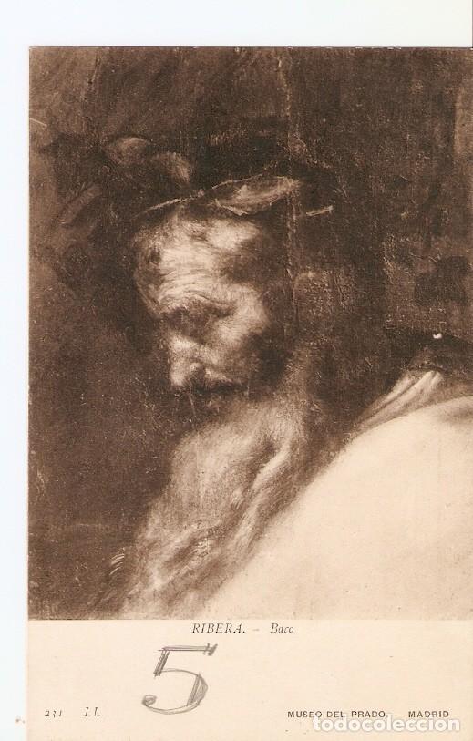 Postales: Postal 028354 : Ribera - Baco, Museo del Prado - Madrid - Varios - Foto 1