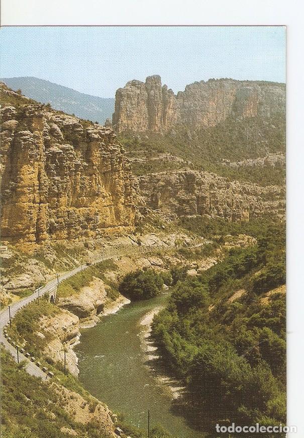 Postkarten: Postal 028430 : La Pobla de Segur (Lleida), Pirineu de Catal&agrave; - El Pallars, Pas de Collegats - Vario