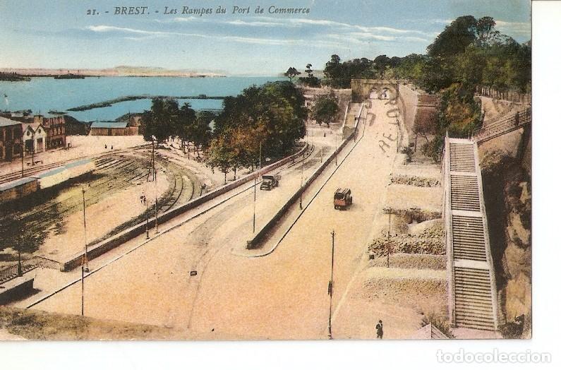 Postais: Postal 028833 : Brest. Les Rampes du Port de Commerce - Varios
