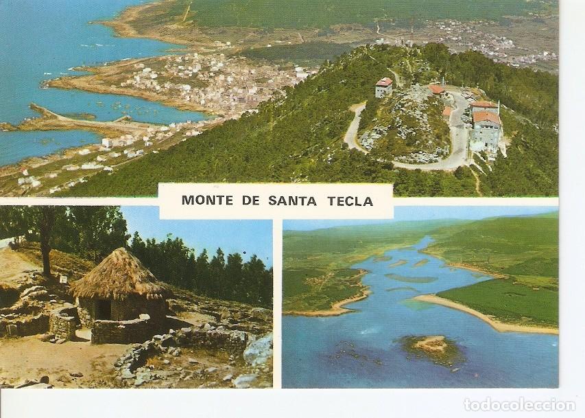 Postkarten: Postal 028682 : La Guardia (Pontevedra). Onte de Santa Tecla. Poblado Celta. Desembocadura del rio M