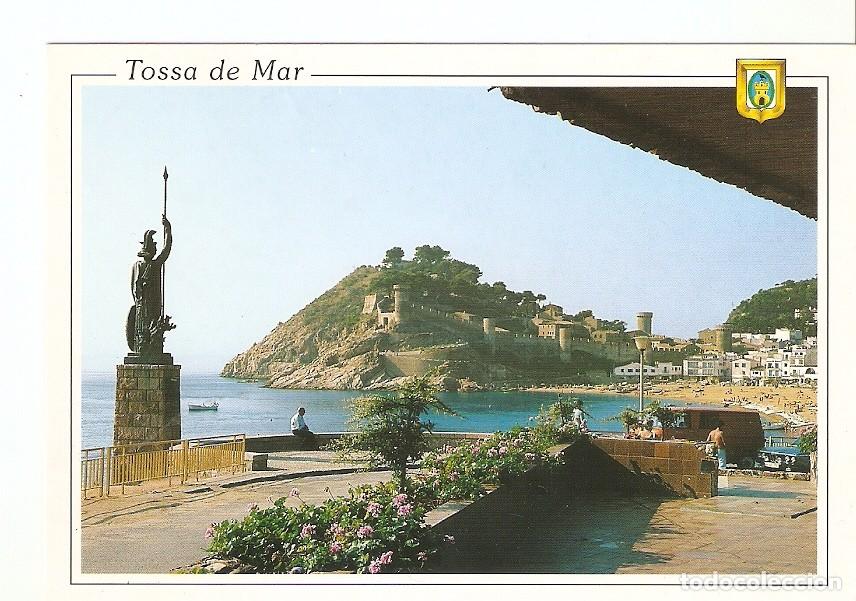 Postais: Postal 029100 : Tossa (Costa Brava), Monumento Minerva - Varios