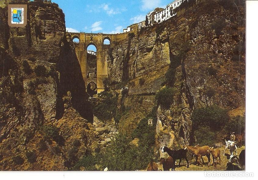 Postcards: Postal 028854 : Puente Nuevo sobre el Tajo, Ronda (Costa del Sol) - Varios